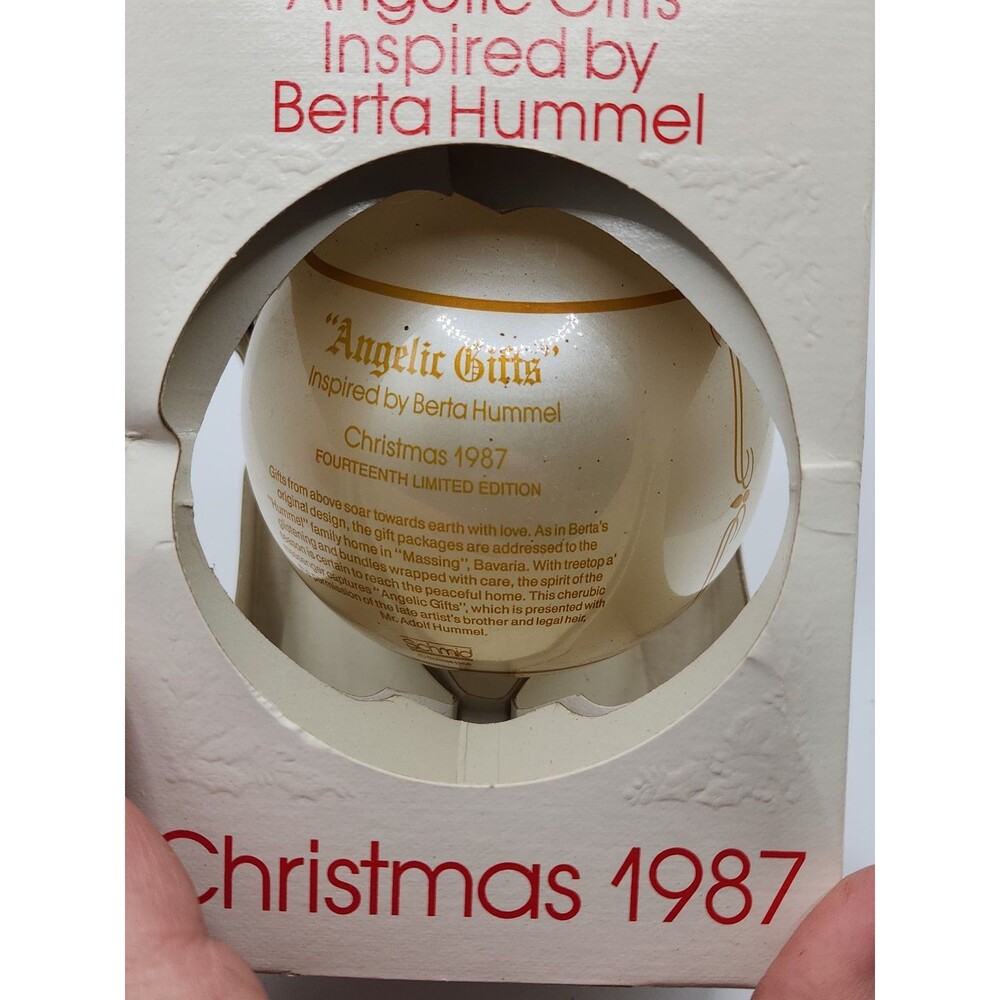 1987 Sister Berta Hummel Ornament - Picture 3 of 4